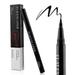 NOON S UP Flat Eye-Liner - Waterproof Liquid Eyeliner Pen | Ultra-Slim & Bold Black Eyeliner | Quick-Dry & Waterproof Eyeliner Liquid Liner | Look-Defining Black Eyeliner Pen (0.018 Fl. Oz.)