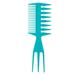 Retro Women Men Oil for Head Styling Hairbrush Double-Sided Wide Tooth Hair Comb Pick Fish Bone Shaped Fork Salon Hairdressing Tool