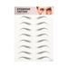 Eyebrow Sticker Eyebrow Stickers Waterproof Permanent Eyebrow 3D Imitation Eyebrow Tattoos 3D Hair-like Authentic Eyebrows Waterproof Long Lasting for Woman & Man Makeup Tool