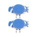 2pcs Metal Hat Clips Ball Aiming Marker Training Accessories (Blue)