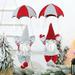 Christmas Decoration Santa Claus Gnome Plush Doll Pendant Hanging Ornaments - Festive Plush Ornaments