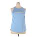 Tek Gear Tank Top Blue Tops - Women's Size 2X-Large