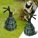 Crafted Witch Sculpture Delights Gomind Witchy Crafted Artwork Halloween Witch Ornament Sculpture Craft Decoration Patio Witch Garden Decoration