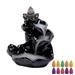 10Pcs Colorful Fragrance Scent Tower Incense Mixed Scent Aromatherapy With Incense Burner