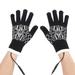 Weloille USB Heated Gloves BicycleStore Warm Winter Heated Gloves Electric Touchscreen Gloves Hand Warmers Work Gloves Unisex Washable Knitting Glove for Men Women Indoor Outdoor