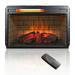 Oyang 26 Inch Electric Fireplace with Remote Control Quartz Heater with Realistic Flames Electric Fireplace Heater with Overheating Protection