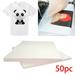 PhoneSoap Fabric On T-Shirt Thermal Printing Light Transfer Process 50pcs Fabric Paper ArtsCrafts & Sewing White