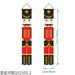 Nutcracker Door Banner 1 Pair Nutcracker Door Banner Nutcracker Christmas Wall Door Decoration Xmas Porch Banner Sign