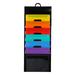 A4 Wall File Holder 6 Tier Expanding Wall Mounted/Hanging Document Paper Organizer Foldable for Daily School Office Use