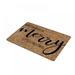 Christmas Door Mat Outdoor - Christmas Door Mat Outdoor Welcome Mats Indoor for Front Door Christmas Doormat with Non-Slip PVC Backing Winter Doormat for Home Bath Kitchen Entrance Mat