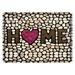 3D Cobblestone Home Entrance Door Mat Bathroom Living Room Balcony Carpet Non- Kitchen Hallway Area Rug 40 X 60Cm