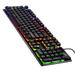 NKOOGH Universal Keyboard Fashion LED Keyboard Mechanical Gaming Keyboard Wire Backlit Keyboard USB Gaming Keyboard