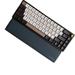 FEKER Comfortable Keyboard Wrist Rest Memory Foam Pad Palm Support for 60% Compact Keyboard Ergonomic Soft and Non-Slip Black