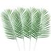 12 Pcs Sago Cycas Fake Plant Artificial Plant Simulation Leaves Household Office Decorations