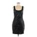 Bailey 44 Casual Dress - Party Scoop Neck Sleeveless: Black Solid Dresses - Women's Size Medium