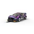 Scalextric Hornby Hobbies LTD C4449 Ford Puma WRC-Gus Greensmith Slot-Cars Street and Rally, Purple, 1:32 Scale