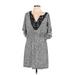 My Michelle Casual Dress: Gray Dresses - Women's Size Large