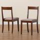 Red Barrel Studio® Side Chair Wood/Upholstered/Fabric in Gray | 33.7 H x 16.5 W x 19.9 D in | Wayfair 37B592E175304FF1914CB52AD4947C12