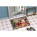 The Holiday Aisle® Jessabell Non-Slip Christmas Outdoor Doormat Synthetics | 27 H x 18 W in | Wayfair DEC45E717DE14AFBA5FD68BD41220862