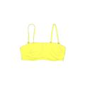 Shade & Shore Swimsuit Top Yellow Swimwear - Women's Size Medium