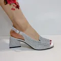Sandales de luxe à la mode pour femmes hauts de créateurs italiens chaussures d'été à talons