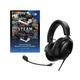 Hyperx Cloud III Gaming Headset (Black) & Steam Wallet Card (£20) Bundle, Black