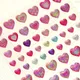 Crystal Love Star Sticker 3D Shiny Gem Three-Dimensional Sticker Phone Notebook Diary DIY Gift