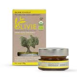 Olive Leaf and Fruit Extract PowerUp Pearls by OLIVIE | Organic Polyphenols Supplement | Moroccan Desert Olive Oil Pearl Scrub for Skin | Antioxidant Immune System Booster | 100g Jar