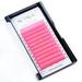 Colored Eyelash Extensions Easy Fan 16mm Mixed Pink D Curl Easy Fanning 0.07mm Premade Volume Lash Supplies