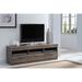 TV Stand for up to 60" TV, with 3 Open Shelves & 3 Drawers for Living Room, Bedroom Versatile and Stylish Retro TV Cabinet