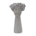 Head with Floral Wreath Bust Cement Vase - 22.75"