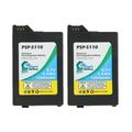 2-Pack PSP-S110 Battery Replacement for Sony PSP-3002 Video Game Console - Compatible with Sony PSP-S110 Battery 3.7V 1200mAh