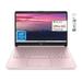 HP Stream 14 HD Ultral Light Pink Laptop 16GB RAM 64GB eMMc Intel Quad-Core N4120 1 Year Office 365 Bluetooth Wi-Fi Windows 11 Home in S Mode Cefesfy Multifunctional Brush