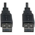 Eaton Tripp Lite Series Universal Reversible USB 2.0 Cable (Reversible A to Reversible A M/M) 6 ft. (1.83 m)