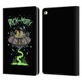 Head Case Designs Officially Licensed Rick And Morty Season 1 & 2 Graphics The Space Cruiser Leather Book Wallet Case Cover Compatible with Apple iPad Air 2 (2014)