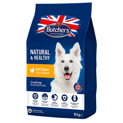 2x 10kg Butcher’s Natural & Healthy mit Huhn Hundefutter trocken