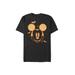 Men's Big & Tall Mickey Pumpkin Tee by Disney in Black (Size XLT)