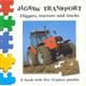 Diggers, tractors and trucks - Macmillan Children's Books - Board book - Used