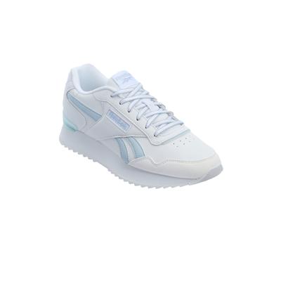 Women's The Glide Ripple Sneaker by Reebok in White Blue (Size 7 M)
