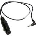 PSC Red Epic XLR to Right Angle 1/8" Stereo Mini Jack Audio Input Cable (2') FPSC1136A