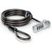 Rocstor Rocbolt Premium 4-Digit Combination Cable Lock (6') Y10C132-B1