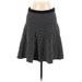 Grace Elements Casual Skirt: Black Chevron Bottoms - Women's Size Medium