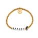 Little Words Project Florida Gators 14k Waterproof Gold Bracelet