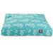 36 x 44 in. Sea Horse Rectangle Pet Bed - Teal