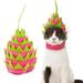 Cat Hat Cat Costume Bunny Hat with Ears Cat Hat for Cats and Small Dogs Kitten Puppy Party Costume Accessory Headwear