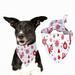 1Pcs Christmas Dog Bandanas Christmas Pets Scarf Xmas Dog Costume Accessories Adjustable Dog Bandana Triangle Washable Cat Bandana for Small Medium Large Dogs Cats Costume Accessories Gift