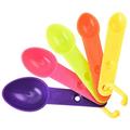 Pet Food Scoops Plastic Measuring Cups Set for Dog Cat and Bird Food (Random Color)