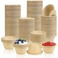 Disposable Souffle Cups: 200 Pack for Salad Dressing Sauce and Salsa