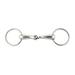 20123-5-1-2 Stainless Steel Loose Ring Snaffle Bit - 5.5 in. & 21 mm