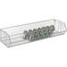 Stackable Wire Storage Bin 48 x 14 x 9 in.